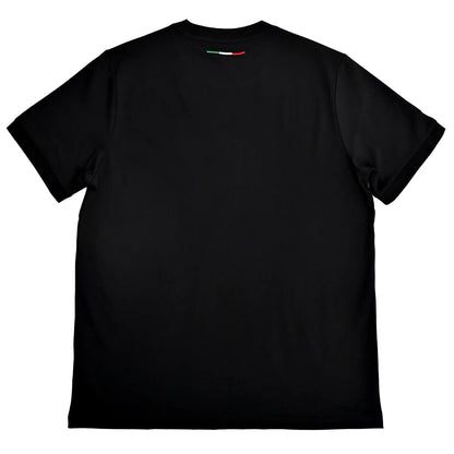 100% Cotton T Shirt - Black Patch