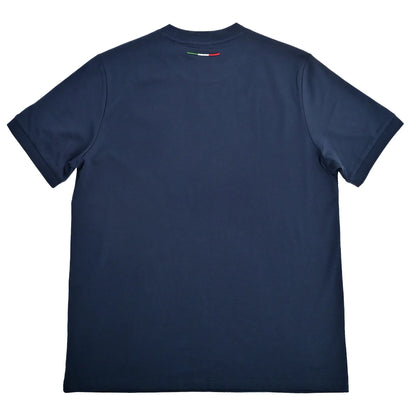 100% Cotton T Shirt - Navy Patch